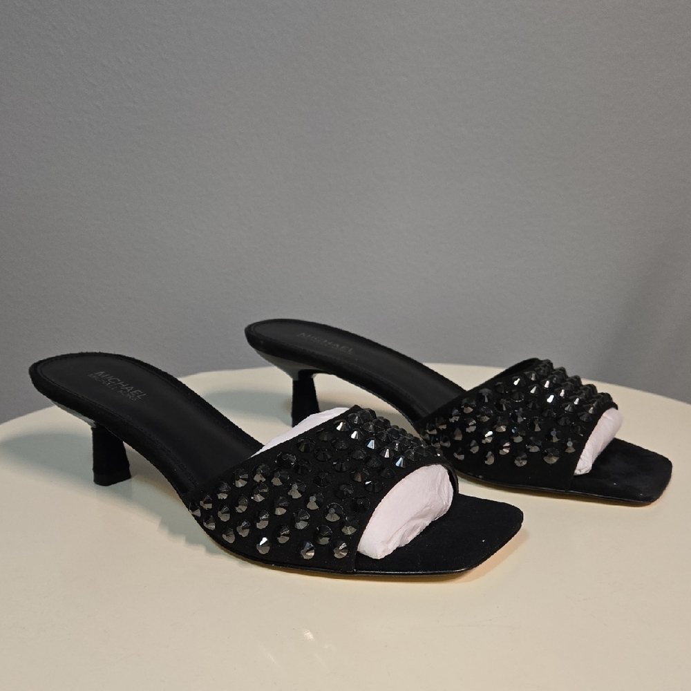 Michael Kors Amal Kitten Heel Sandal W6.5